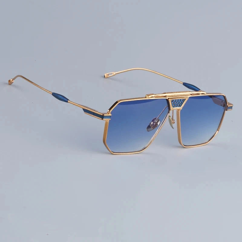 BMC004 Alloy Irrgular Sunglasses for Men and Women High Quality Brand Designer UV400 High Street Punk Fashion Trendy Eyeglasses