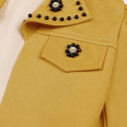 5-14 Years Girls Dress Summer Sleeveless Princess Dress + Long Sleeves Jacket 2Pcs Piano Performance Gown Teenagers Kids Clothes