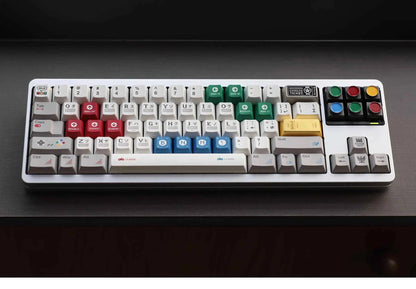 Gold Bar Shape Theme Keycaps Set Zinc Alloy Enter Key Cherry Profile Custom Original Handmade Keycaps for Mechanical Keyboard