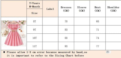 Girls Casual Dresses One-line Shoulder Strap Patchwork Lace Dress Kids Clothes Girls 8 To 12 Years Princess Dress for Girls