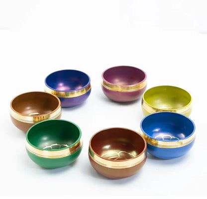 Large Tibetan Meditation Bowl Nepal Sound Quartz Bowl Yarn Saucepan Singing Shaving Copper Decorative Healing Instrument Sing - AMULET RING STORE
