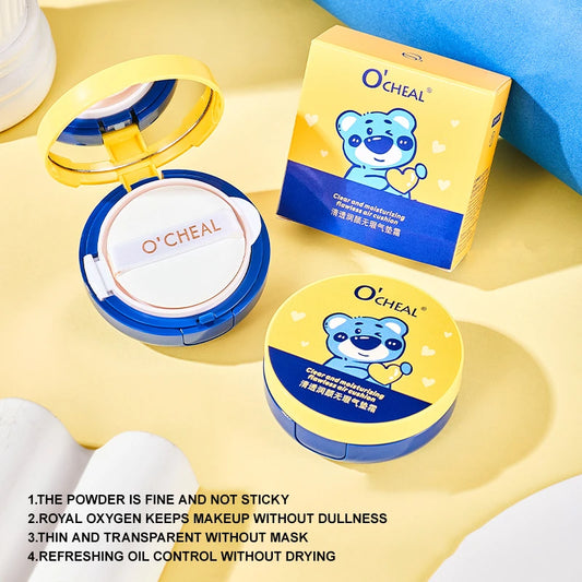 OCHEAL Natural Moisturizing Liquid Foundation Concealer BB Cream Air Cushion Whitening Oil-control Makeup Cosmetics BB Cream - AMULET RING STORE