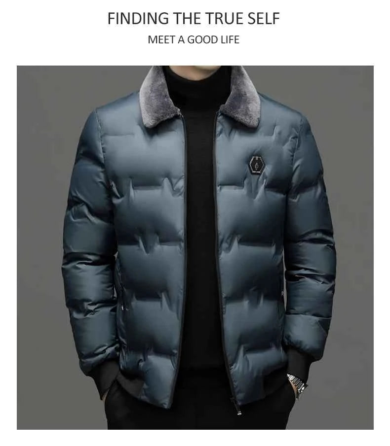 2024 Winter jackets men high quality fashion Warm Jacket Casual thicken Parkas Men's Winter Jackets Warm coat male size L-5XL