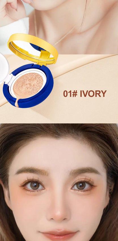 OCHEAL Natural Moisturizing Liquid Foundation Concealer BB Cream Air Cushion Whitening Oil-control Makeup Cosmetics BB Cream - AMULET RING STORE