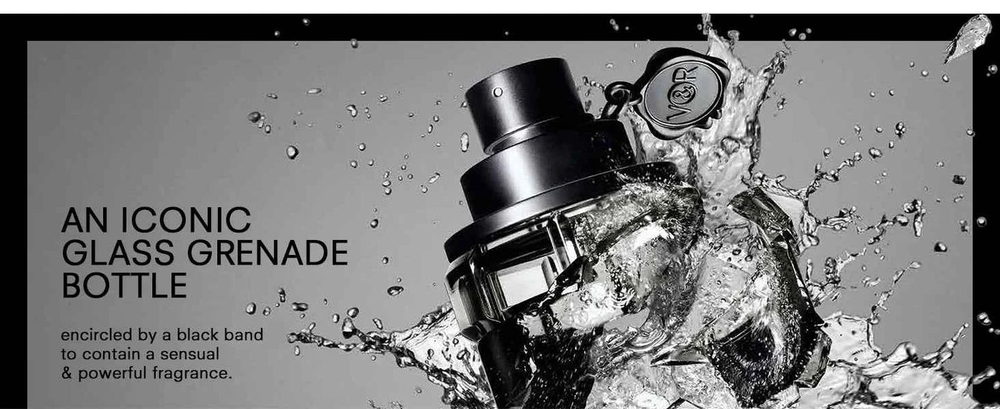 Viktor&Rolf - Spicebomb Eau De Toilette - Woody & Spicy - Cologne for Men - with Notes of Citrus & Tobacco Valentine Perfume