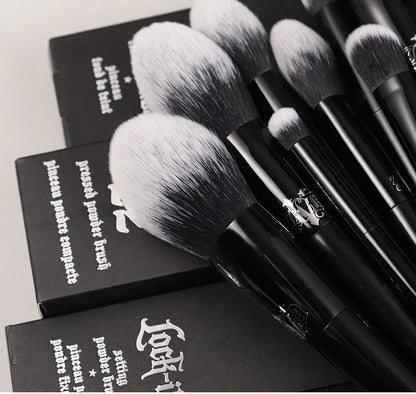 Kat Von D Makeup Brush Set & Kit Foundation Blush Highlight Concealer Powder Sculpting Eyeshadow Brush KVD Brand Makeup Brush - AMULET RING STORE