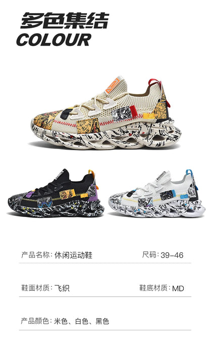 Shoes men Sneakers Male casual Mens Shoes tenis Luxury shoes Trainer Race Breathable Shoes fashion loafers running Shoes for men - AMULET RING STORE