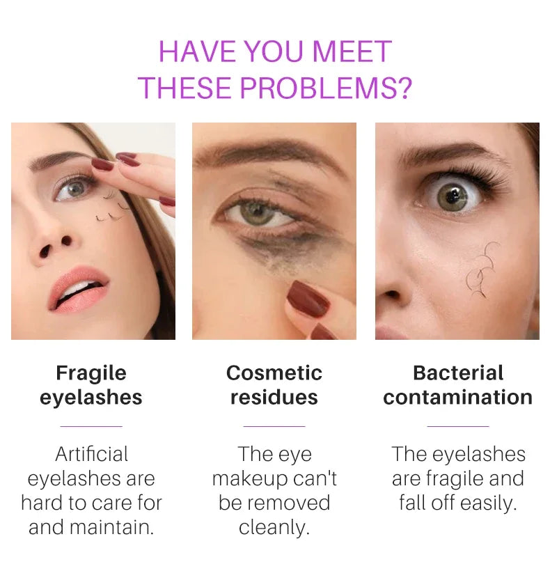 5/10PCS 50ML Eyelash Extension Shampoo Foam Mousse Kit Fast Makeup Glue Removal Foam Set Deeply Cleaning With Brush For Women - AMULET RING STORE