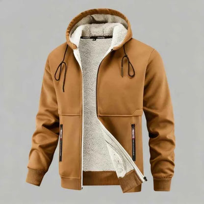 New Autumn and Winter Warm Jacket for Men, Thickened Lamb Wool, High-quality, Comfortable, Casual and Fashionable Jacket for Men