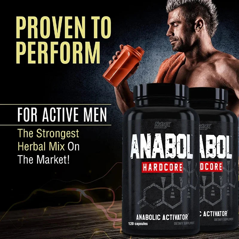 Muscle Supplement for Men, Dietary Capsules, Non-GMO - AMULET RING STORE