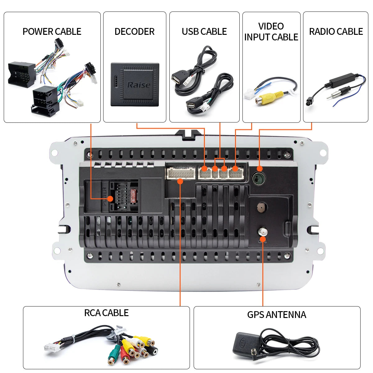 7inch Car Radio CarPlay Android Auto for Volkswagen VW Passat B6 B7 CC Tiguan Touran GOLF POLO CarPlay 7inch 2+32GB / 4+64GB - AMULET RING STORE