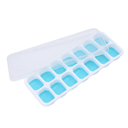 4/6/8/15 Grid Big Ice Tray Mold Giant Jumbo Large Food Grade Silicone Ice Cube Square Tray Mold DIY Ice Maker Ice Cube Tray - AMULET RING STORE
