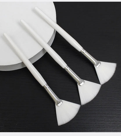10/20/50pcs Fan Shape Facial Mask Brush Multifunctional Makeup Brushes Essential Oil Women Facial Body Beauty Makeup Tools Brush - AMULET RING STORE
