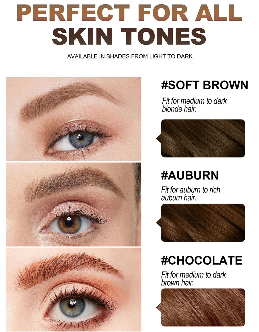 Eyebrow Cosmetics Pencil Waterproof Double-headed Eyebrow Tattoo Natural Long Lasting Makeup Paint Wild Eyebrow Pencil - AMULET RING STORE