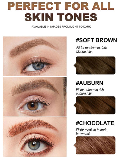 Eyebrow Cosmetics Pencil Waterproof Double-headed Eyebrow Tattoo Natural Long Lasting Makeup Paint Wild Eyebrow Pencil - AMULET RING STORE