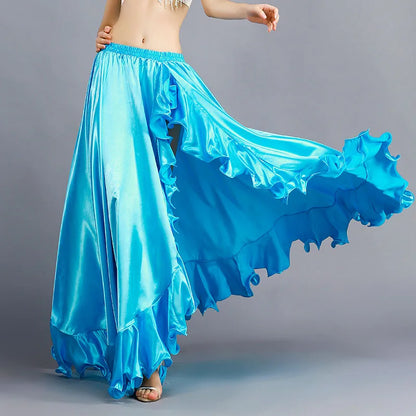 Sexy Belly Dance Skirt Bot f Skirt New Sle Spring Summer Large Swing Beginner Eastern Dance Practice Long Skirt