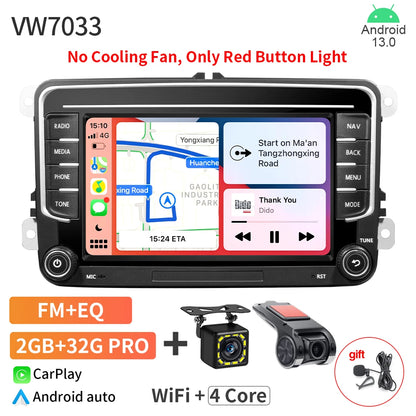 7inch Car Radio CarPlay Android Auto for Volkswagen VW Passat B6 B7 CC Tiguan Touran GOLF POLO CarPlay 7inch 2+32GB / 4+64GB - AMULET RING STORE
