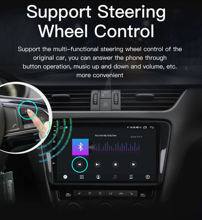 2 Din Android 10.0 Car Stereo Radio Multimedia Video Player For Honda Fit Jazz City 2002 2003 2004 2005 2006 2007 GPS Navigation - AMULET RING STORE