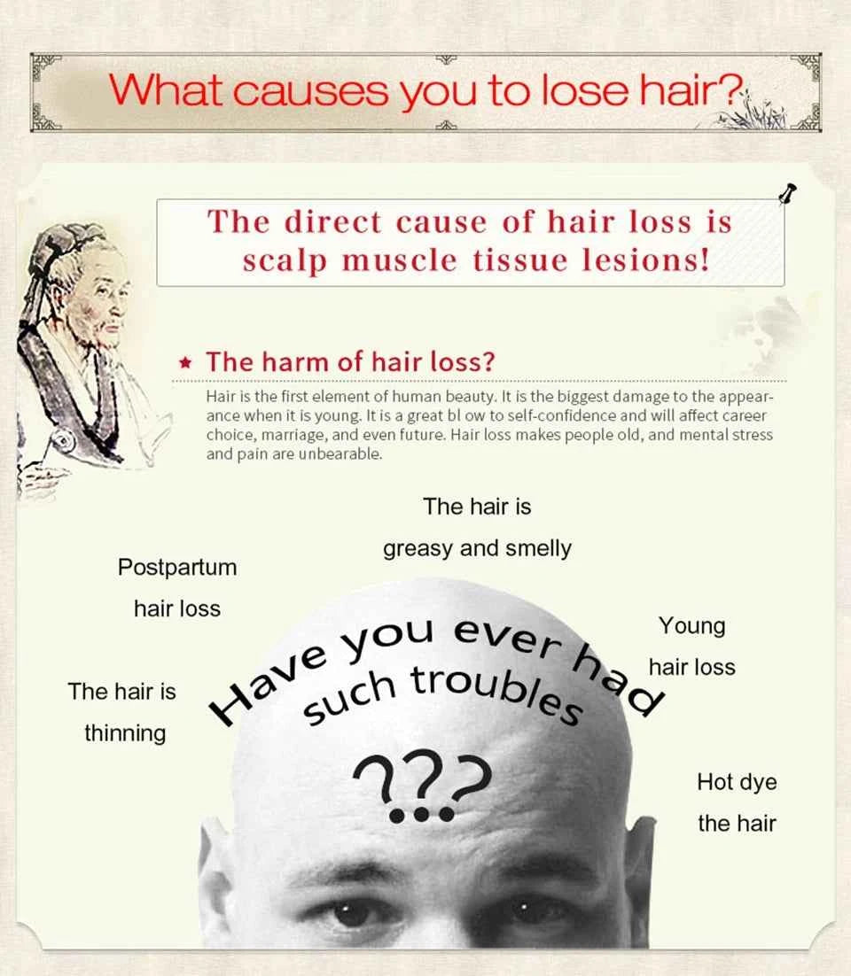 30ml Ginger Hair Growth Essence Hair Care Liquid Strengthen Hair Roots Increase Hair Luster Massag Scalp Repair Hair Essence Oil