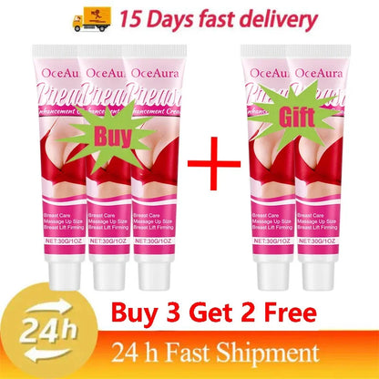 Fast Growth Breast Enlargement Cream Lift Firm Breast Improve Sagging Massage Chest Rapidly Body Moisturizing Smooth Bright Care