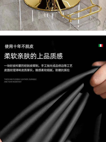 Comfortable Women Dressing Professional Barber Chair Swivel Advanced Trendy Barber Chairs Silla Leisure Design Salon Furniture