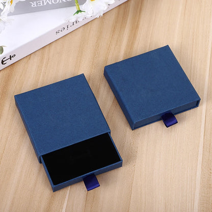 Colourful Glitter Jewellery Box Travel Jewelry Packaging Boxes Fashion Drawer Jewelry Display Box Earrings Gift Organizer Case - AMULET RING STORE