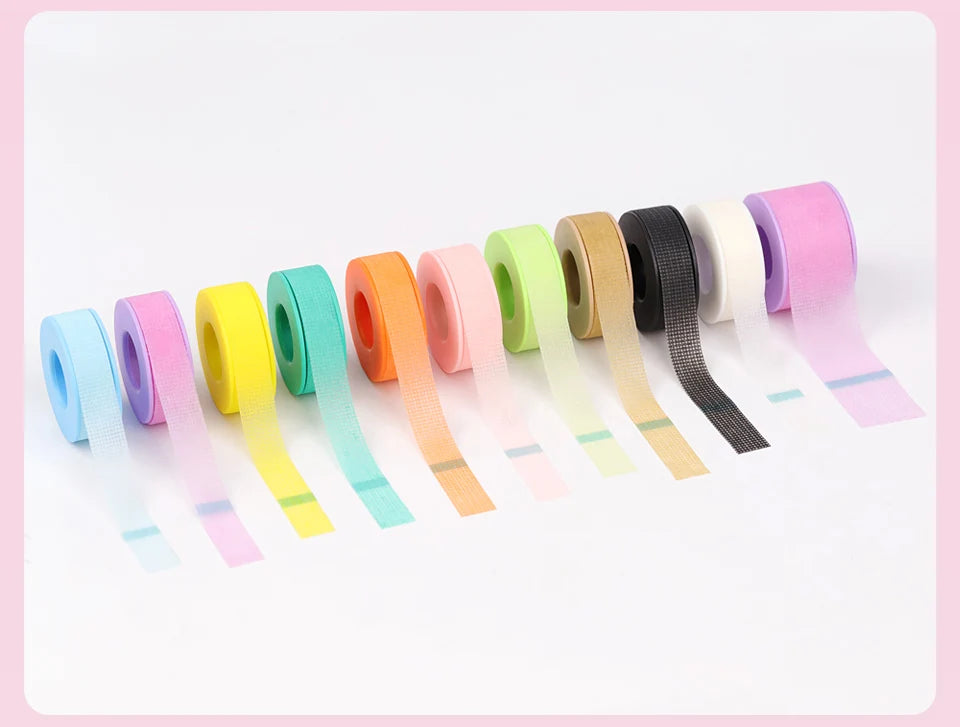 Silicone Gel Tape for Cilia Padding for Lashes Extensions Sensitive Skin Pads 11 Colors Hydrogel Patches for Eyelashes Makeup - AMULET RING STORE