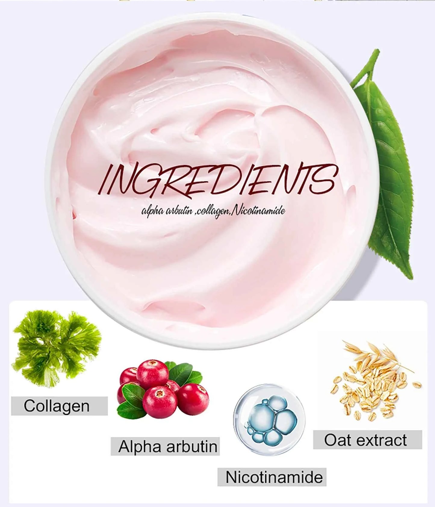 AILKE Glutathione Bleaching Cream, Advanced Lightening Lotion, Glowing Cream For Inner Thighs, Bikini Area Underarms, Natural