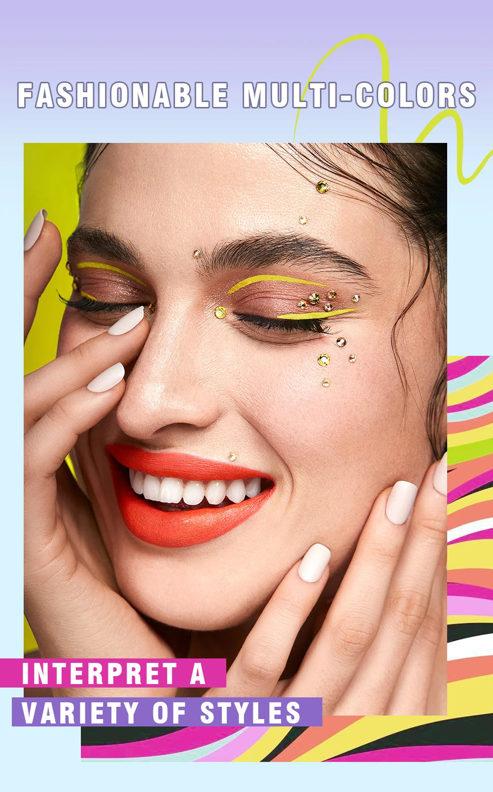 QIBEST High Pigment Eyeliner Pencil Waterproof Smudgeproof Makeup Eye Liner Liquid Black Eyeliner Quick Drying Eyes Cosmetics - AMULET RING STORE