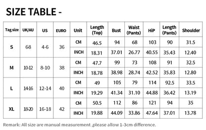 Summer Linen Two Piece Set - Women's Outfit - AMULET RING STORE