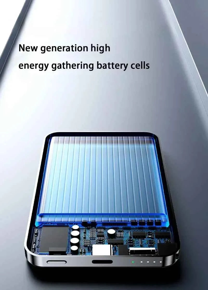 Xiaomi 120W Magnetic Power Bank 50000mAh Large Capacity Wireless Magnetic Fast Charger Portable Power Supply for iPhone Samsung