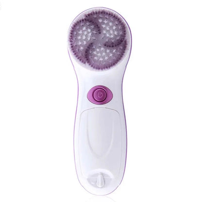 Multi-function Facial Cleansing Brush Set Vibrating Wireless Electric Face Cleansing Brush