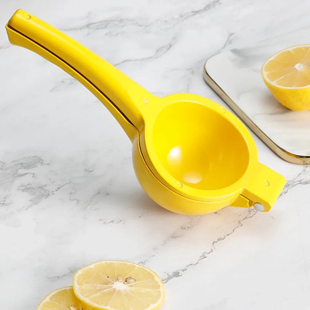 Lemon Squeezer Home Manual Lemon Squeezer Easy To Clean Portable Practical Kitchen Tool Sturdy Hand Lemon Juicer Max Extraction - AMULET RING STORE