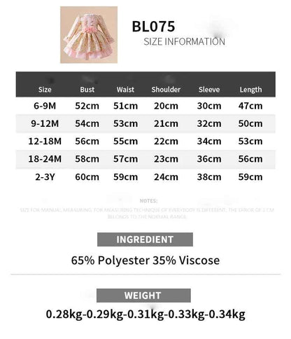 Toddler Girls Floral Lolita Party Dresses Kids Pink Fancy Birthday Gown Baby Carnival Pageant Fashion Dress Children Costumes