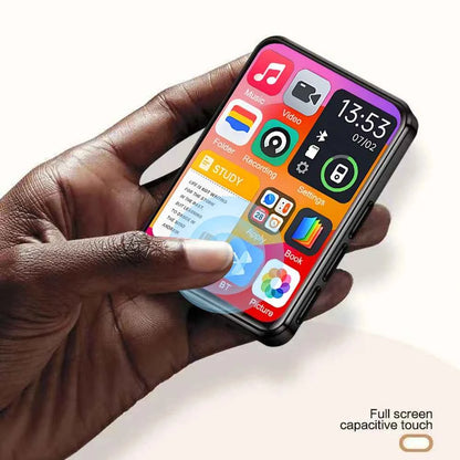 128GB HiFi MP3 Player with Bluetooth 5.4, Speaker & Touch Screen