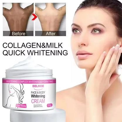 Brightening Cream For Intimate Parts Body Knees Remove Dull Pigments Brighten Serum Elbows Knuckles Lightening Skin Care Product - AMULET RING STORE