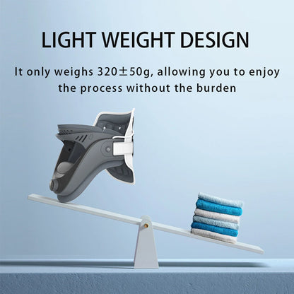 Cervical Traction Device & Neck Brace Set Neck Stretcher Adjustable Neck and Shoulder Relaxer Comfortable for Home Travel Office - AMULET RING STORE