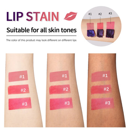 Peel Off Lip Stain Reveal Long Lasting Waterproof Pink Lip Tint Transfer Proof Non-stick Cup Natural Lip Stain Women's Cosmetics - AMULET RING STORE