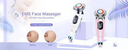 4 In 1 Electric Facial Cleansing Brush Massage Wash Rotating Face Cleansing Machine Waterproof Removal Pore Blackhead Exfoliator