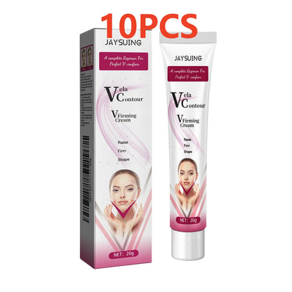 V-Shaped Face Cream Lift Firm Tighten Remove Double Chins To Create A Small V Slim-ming Face Anti Agin-g Beauty Massage Products - AMULET RING STORE