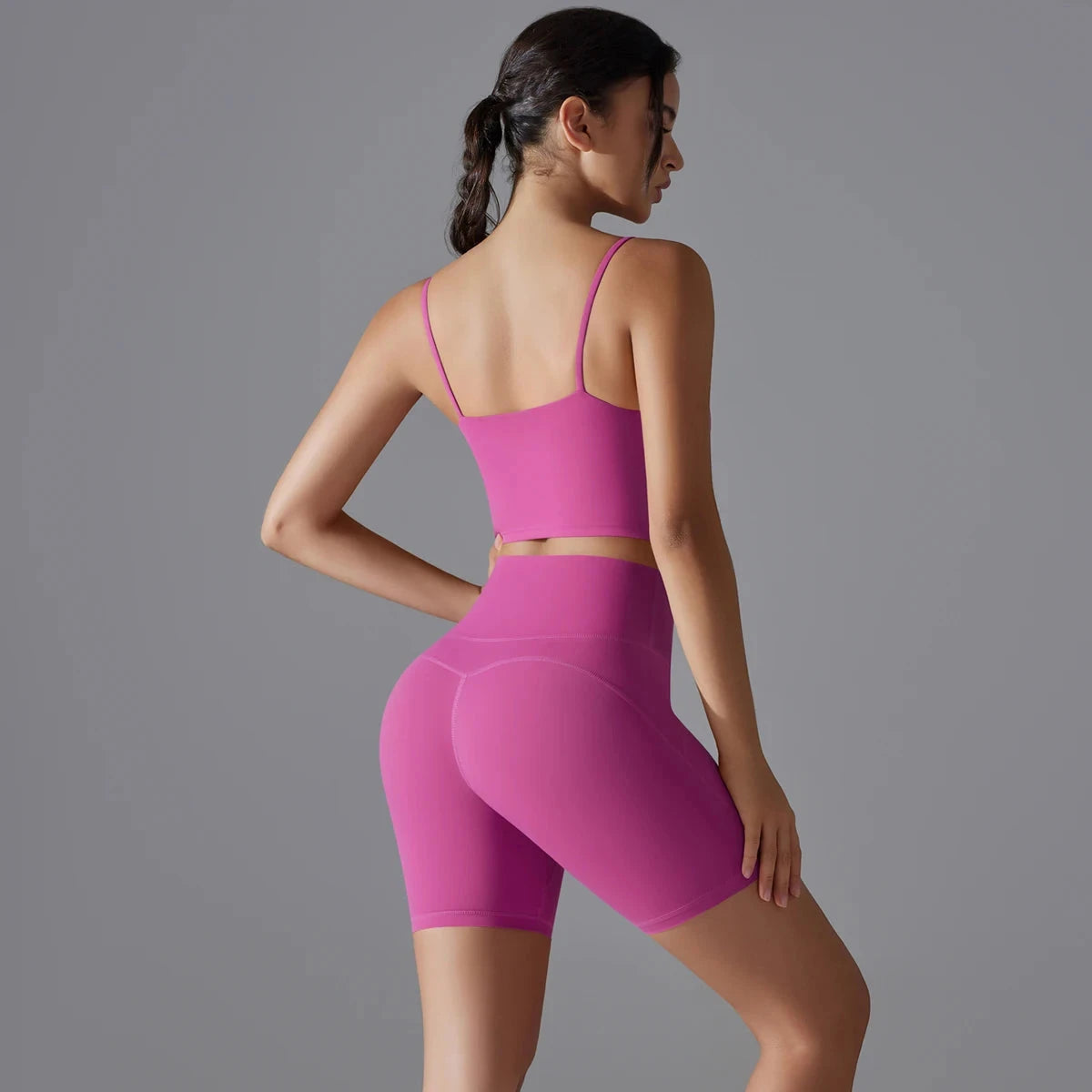 Women Yoga Set Yoga BraTank Tops for Fitness Workout Sportswear Gym Clothing High Waist Shorts Sportswear Leggings Suits