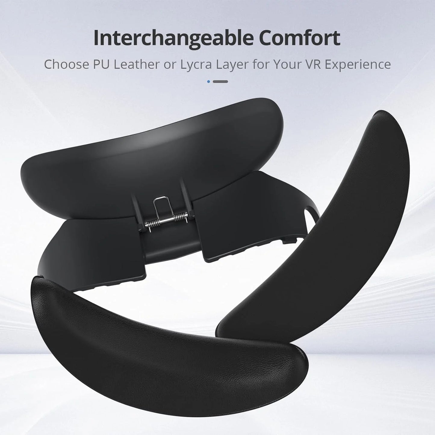 Mixed Reality Facial Interface for Meta Quest 3 Pro Style Facial Interface Open XR Gasket Replacement (Headstrap not Included) - AMULET RING STORE