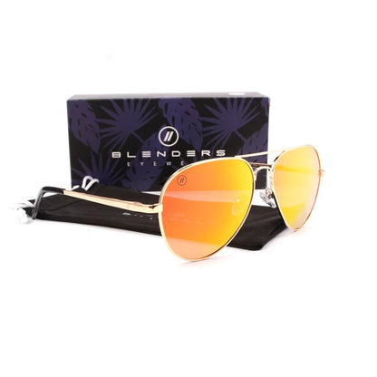 Blenders True Color Male and Female Pilot style Polarized Sunglasses Large Trendy Fashion Sunglasses