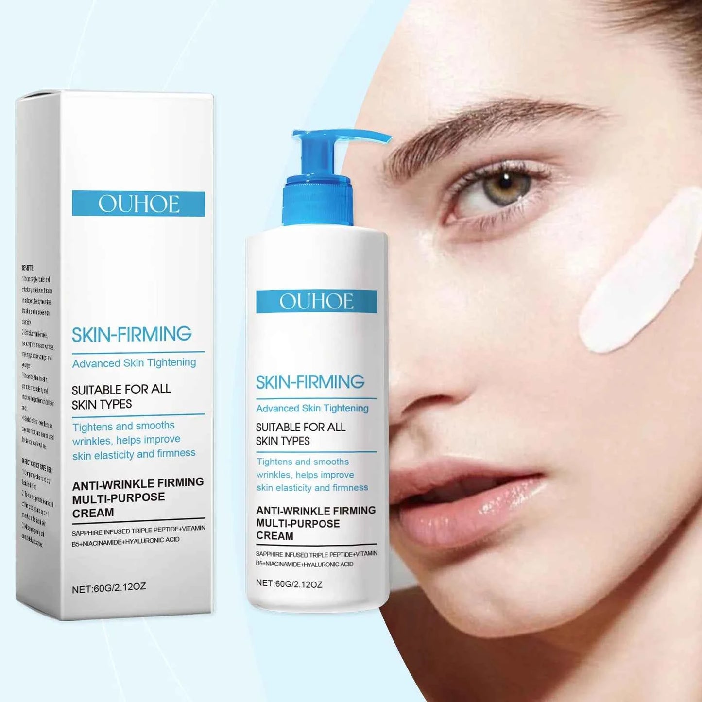 Firming Body Cream Panthenol, Niacinamide Moisturizing and Brightening Body Lotion Diminish Fine Lines Skin Care Products
