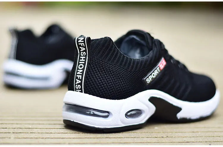 2025 new spring trend sports men's shoes Lace-up thick sole casual breathable fashion shoes Large size Wear skid resistance - AMULET RING STORE