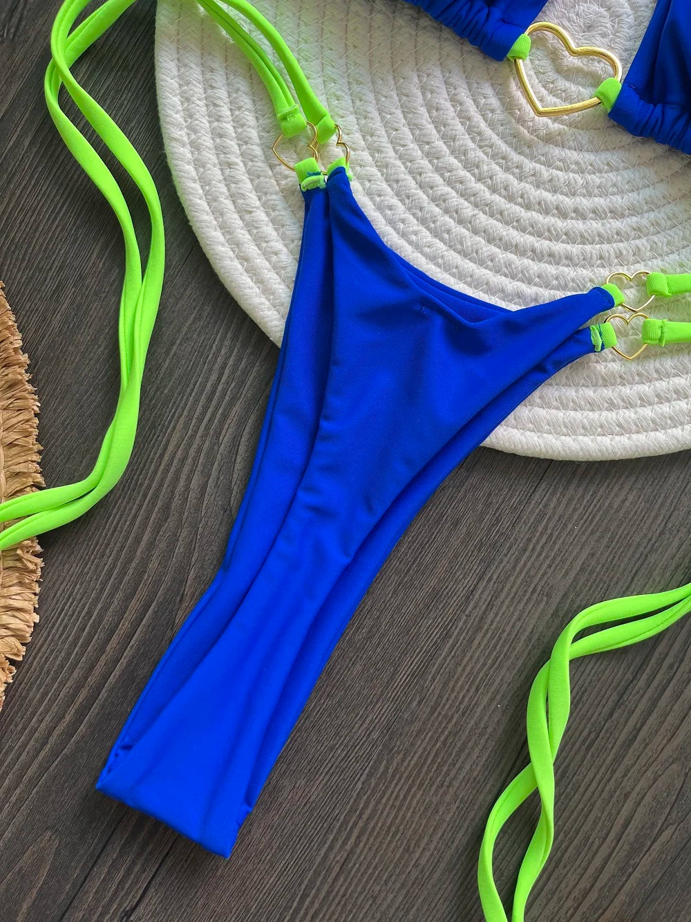 RUOTONSEPT Sexy Halter Solid color Bikini Set Women's Swimsuit Two-piece Triangle Thong Swimwear Bathing Suit Brazilian Biquinis - AMULET RING STORE