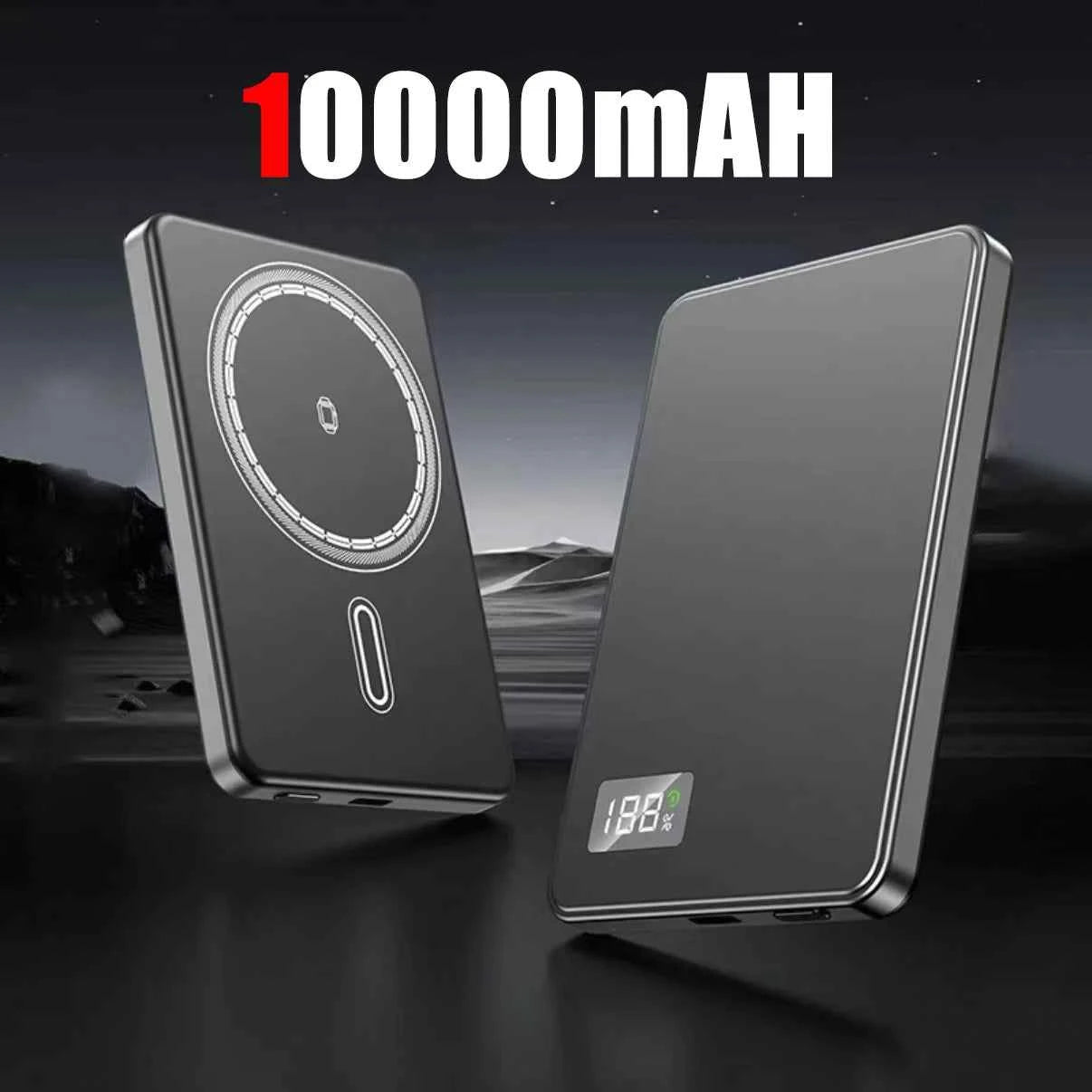VIVO 50000mAh Portable Magnetic Wireless Power Bank PD22.5W Fast Charging External Battery for Magsafe For iPhone Samsung Xiaomi