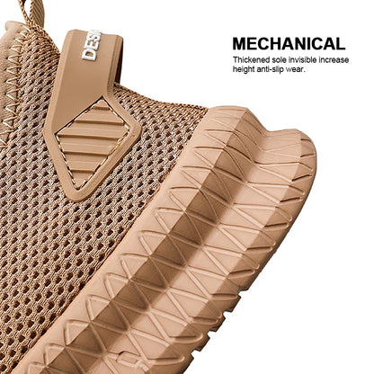 Men's Non-Slip Casual Sneakers Breathable Outdoor Jogging Training Hiking Sports Running Outdoor Women Weave Knit Lace Up Shoes - AMULET RING STORE