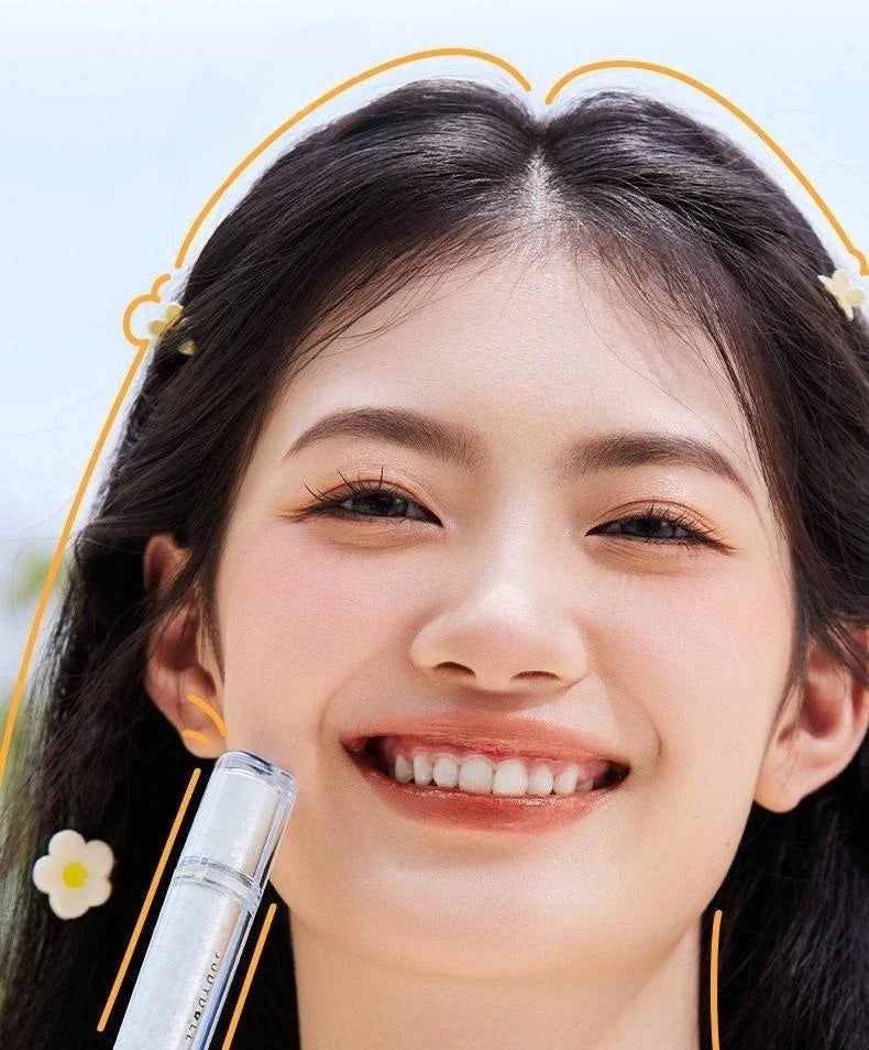 Judydoll Ice Iron Lip Glaze Lipsticks Non-Stick Cups Mirror Shine Watery Lip Lotion Metal Brush Head Makeup Cosmetics - AMULET RING STORE