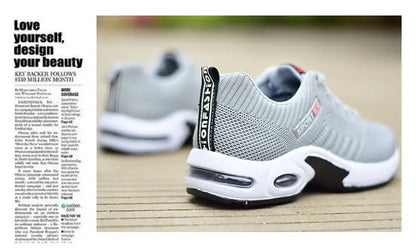 2025 new spring trend sports men's shoes Lace-up thick sole casual breathable fashion shoes Large size Wear skid resistance - AMULET RING STORE